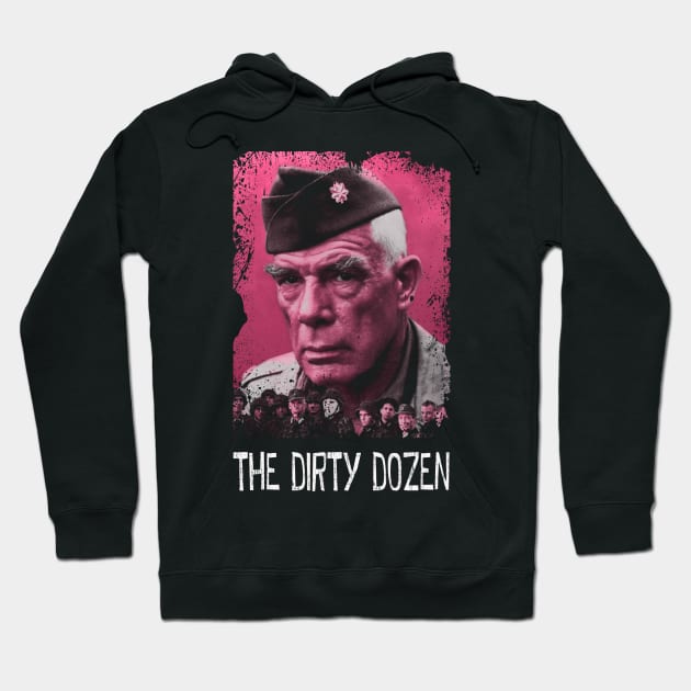 Lee Marvins Command The Dozen Character Tee Hoodie by Camping Addict